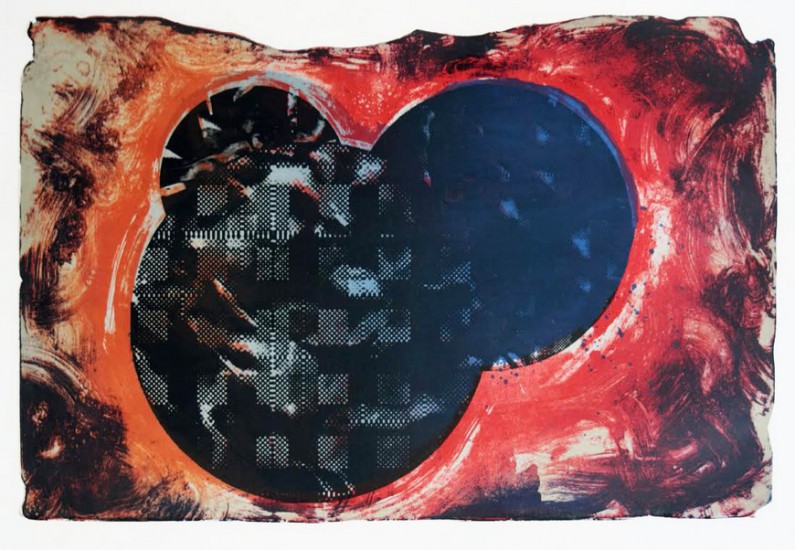 Hologram | lithography | 100×70 cm | 2015